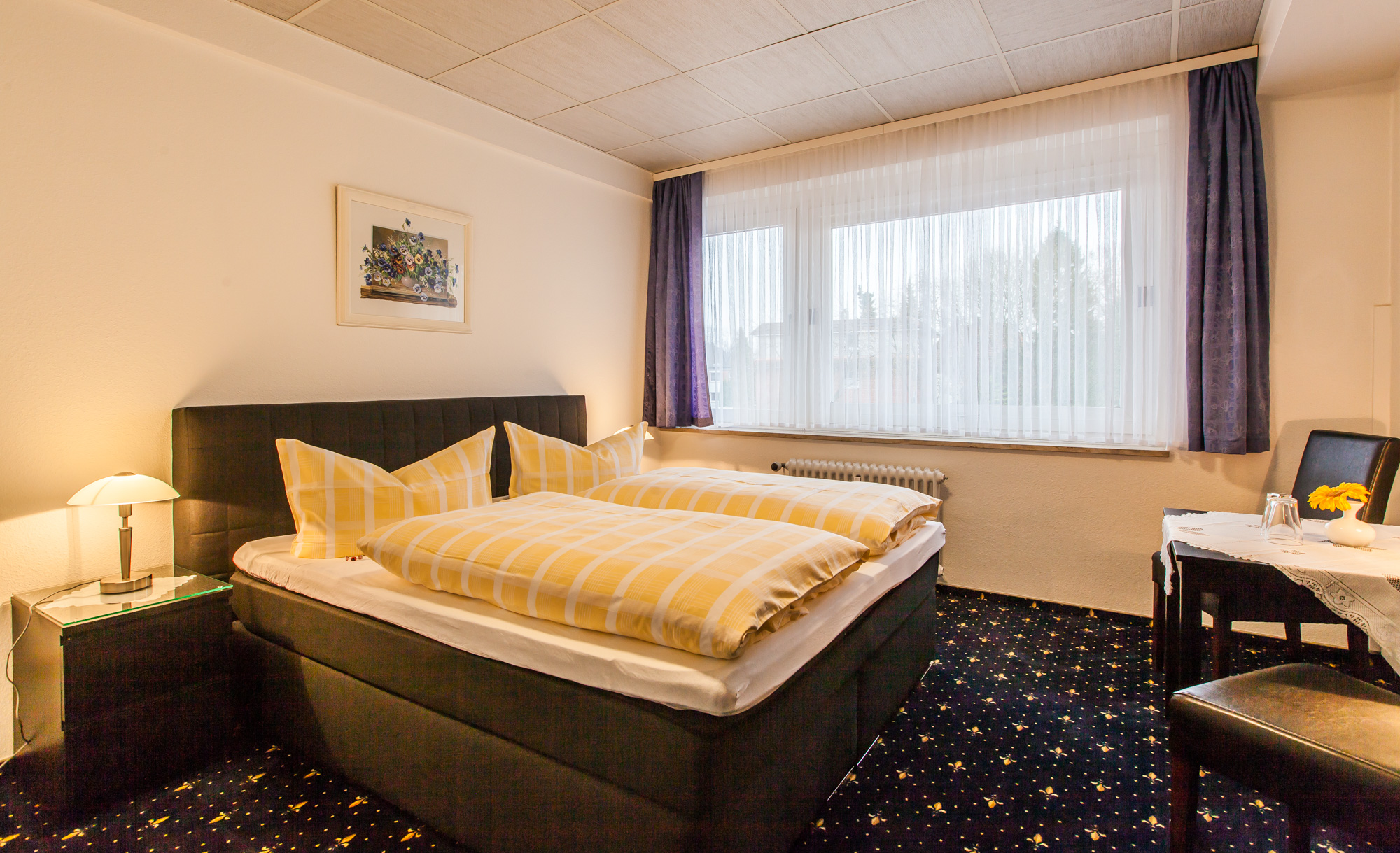 Doppelzimmer im Hotel Quellental in Pinneberg bei Hamburg